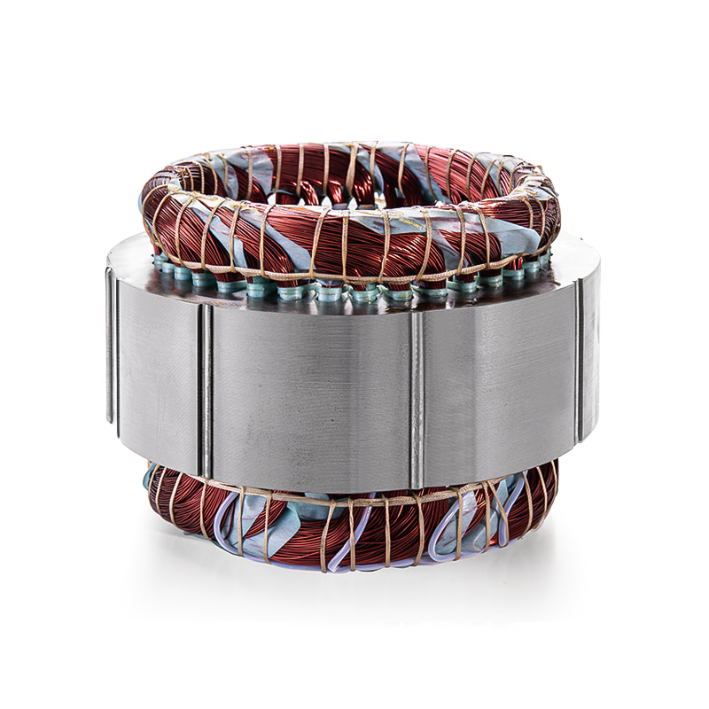 Estator del motor del dispositivo de inicio y núcleo del rotor