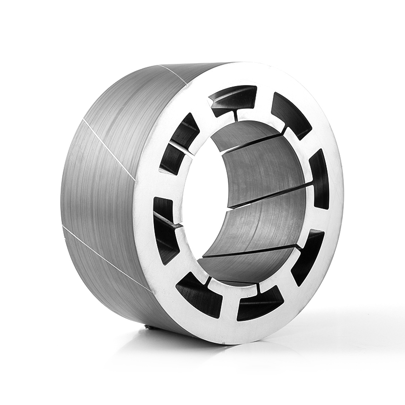 Estator del motor de accionamiento industrial y núcleo del rotor